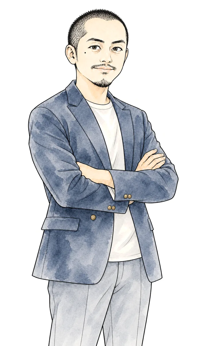 MNT株式会社 代表取締役 岩下武史のイラスト