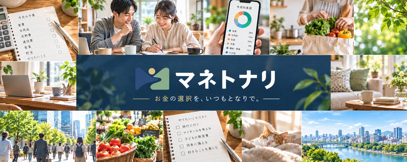 マネトナリ お金の選択を、いつもとなりで。