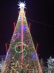 中の広場のイルミネーション（3）