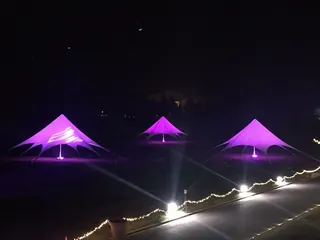 花の広場の音と光のショー（2）