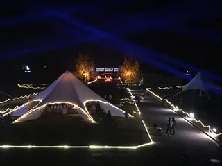 花の広場の音と光のショー（4）